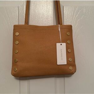 Hammitt Camel Crossbody Bag with Brass Details